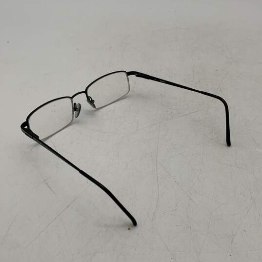 Gant Mens G Nolita Black Half Rim Lightweight Rectangular Reading Glasses image number 2