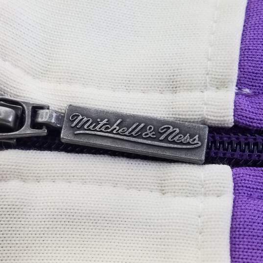 Mitchell & Ness Hardwood Classics Men's Los Angeles Lakers Zip-Up Multi-Color Jacket Sz. L image number 6