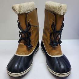 Sorel Brown Rubber Size 7 Caribou Boots