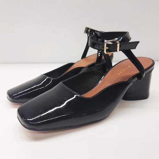 Mi Piaci Patent Leather Strappy Block Heels Women's Size 6 image number 5