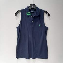 Ralph Lauren Golf Men's Navy Blue Golf Vest Size M