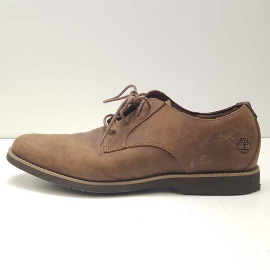 Timberland Woodhull Brown Nubuck Oxfords Men's Size 11 image number 2