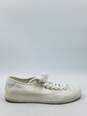 Authentic Gucci Ivory Canvas Sneaker M 9G image number 1