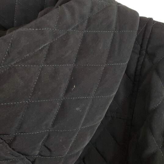 London Fog Women Black Quilted Jacket M image number 4
