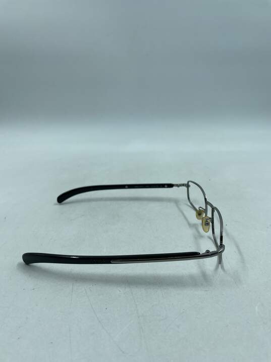 Dolce & Gabbana Silver Rectangle Eyeglasses image number 5