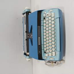 Vintage  Coronet Automatic 12 Blue Electric Typewriter In Case alternative image