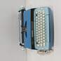 Vintage  Coronet Automatic 12 Blue Electric Typewriter In Case image number 2