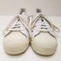 Adidas Superstar White Floral Women's Shoes Size 9.5 image number 2