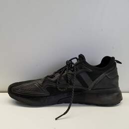 Adidas ZX 2K Boost Pharrell Triple Black Future Athletic Shoes Men's Size 13 alternative image