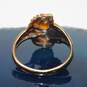 Landstrom's 10K Black Hills Gold Grape Leaf Ring Size 6 - 2.7g image number 3