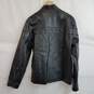 Street Legal leather zip up moto jacket black M image number 5