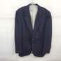 Oscar de la Renta Men's Navy Blue Blazer Jacket Size 42R AUTHENTICATED image number 1