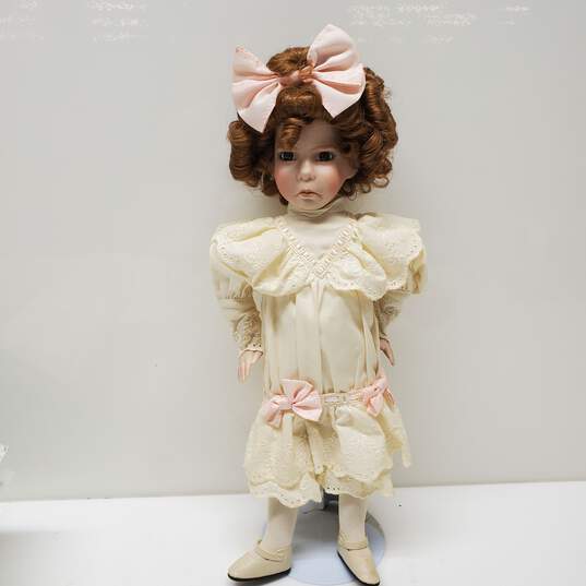 Diana Effner's Mother Goose The Little Girl With a Curl Porcelain Doll image number 1