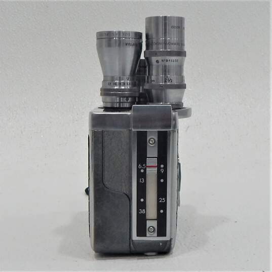 Wollensak Eight Model 23 Movie Camera w/ Manual & Case image number 4