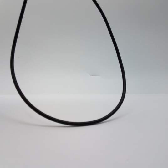 14k Gold White Gold Rubber Necklace 6.1g image number 9
