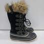 Sorel Women's Black Joan of Arctic Winter Boots Size 8 image number 3