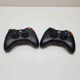 Lot of 2 Controller for Microsoft Xbox 360 Wireless Controller For Parts/Repair