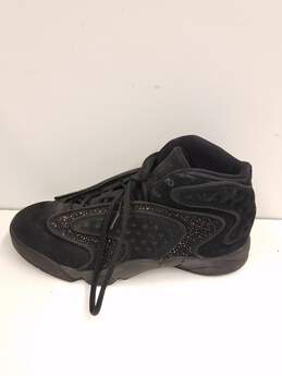 Nike Women's Air Jordan OG Black Metallic Gold Sneakers Size 9