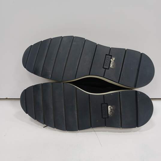 Hugo Boss Men's Black Suede Shoes Size 7 image number 6