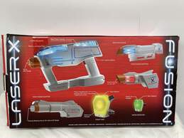 Laser X Fusion Blaster White Wide Range Adapter 1-2 Players Toy Guns In Box alternative image
