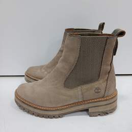 Timberland Tan Suede Boots Women's Size 6