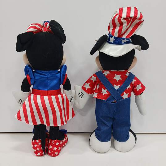 Micky & Minnie Mouse Americanaxxc Plushies image number 2