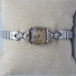 Benrus Watch Co. Model AE13 10k RGP W/Diamonds 17 Jewels Vintage Manual Wind Watch alternative image