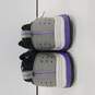 Women's Grey & Purple Running Shoes Size 10W image number 3