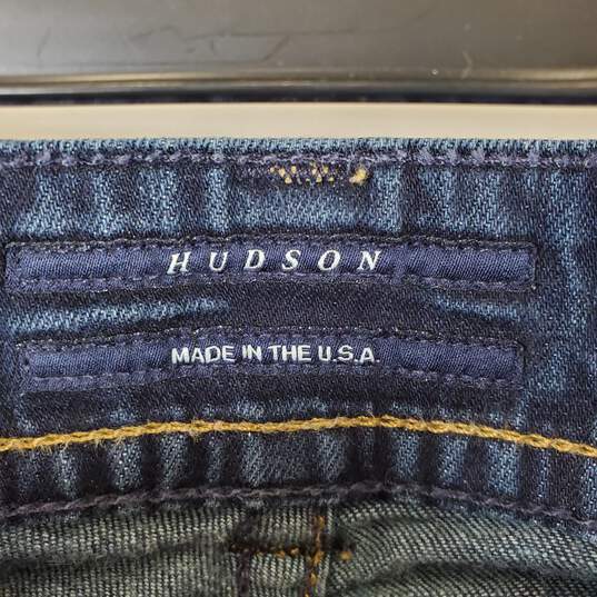 Hudson Women Dark Blue Bootcut Jeans Sz 30 image number 3