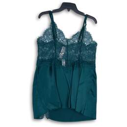 NWT Victoria's Secret Womens Green Sweetheart Neck Camisole Blouse Top Size XL alternative image