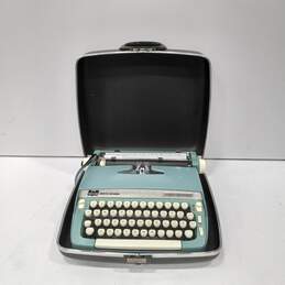 Vintage SCM Smith-Corona Super Sterling Typewriter In Case