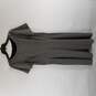 Talbots Women Black White Short Sleeve Mid Dress M 8 image number 1