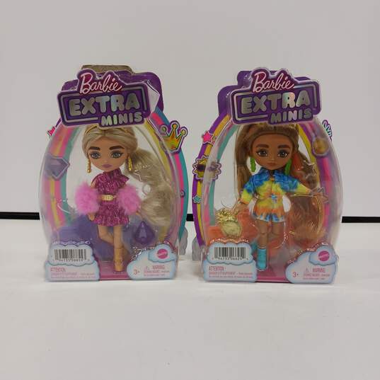 Buy the Pair of Barbie Extra Mini Dolls New