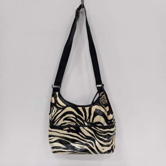 Brighton Zebra Stripe Pattern Shoulder Bag/Purse image number 2