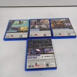 Bundle Of 4 Assorted PlayStation 4 Videogames alternative image