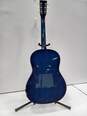 Johnson Blue Acoustic Student Guitar Model JG-100-BL With Accessories In Soft Black Case image number 3