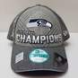 NFL Seattle Seahawks Super Bowl XLVIII Champions Hat New Era 9Forty image number 1