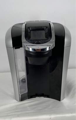 2.0 Black Silver Single Serve Brewer Coffee Machine Not Tested E-0530146-H