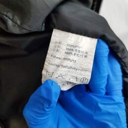 Men's distressed faux leather moto jacket washed black 3XL nwt alternative image