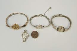 Vintage Gold Filled Bulova, Hamilton & Traditions Jeweled Mechanical Watches 47.6g alternative image