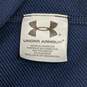 Under Armour Cold Gear Navy Blue Long Sleeve Shirt Men's Size L image number 4