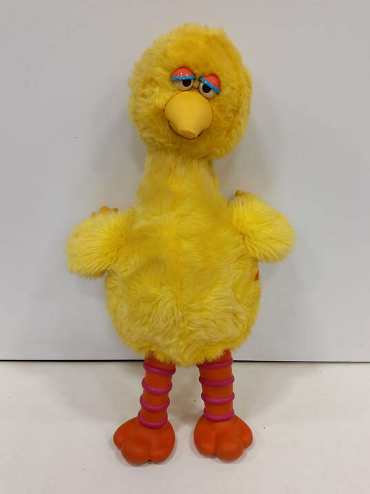 Vintage Ideal Sesame Street Story Time Talking Big Bird Toy image number 1