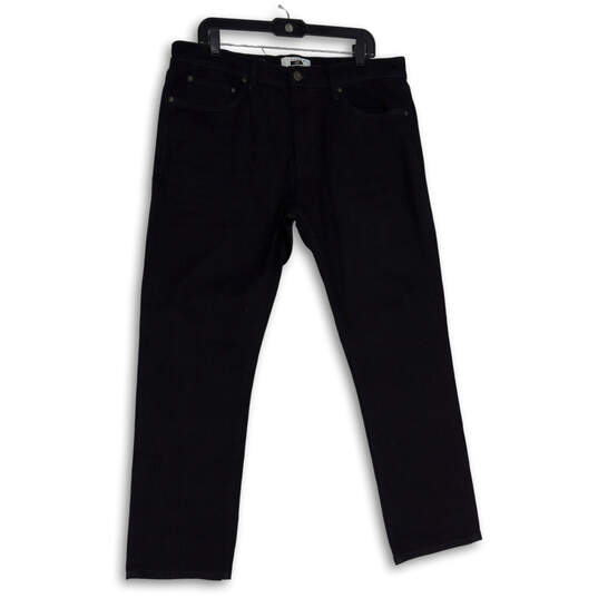 NWT Mens Blue Denim Dark Wash 5 Pocket Design Straight Leg Jeans Size 36x30 image number 1