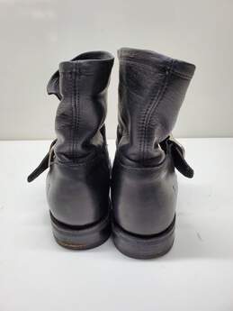 FRYE Women's Black Moto  Boots with Buckle  Size 7.5 alternative image