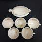 Edwin M. Knowles China Tea Cup Set image number 2