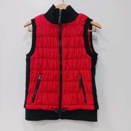 Women's Red Vest Size Medium