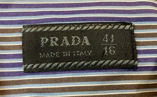 PRADA Multicolor Button Up - Size 41/16 image number 3