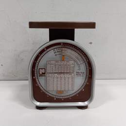 Vintage Brown Postal Scale