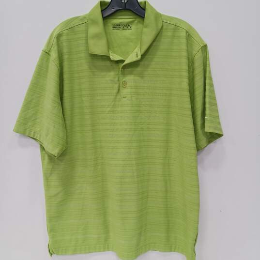 Men’s Nike Golf Golf Polo Shirt Sz M image number 1