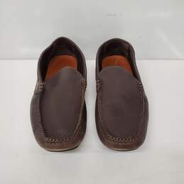 FRYE MN's Brown Genuine Leather Slip On Loafer's Size 7.5 alternative image
